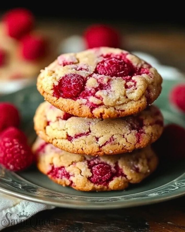 Easy Raspberry Cookies Recipe Raspberry Cookies Recipe