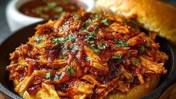 BBQ Pulled Chicken on the Stovetop