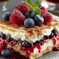 Berry-Licious Dessert Lasagna