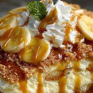 Caramel Banana Pudding Tiramisu