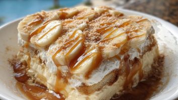 Caramel Banana Pudding Tiramisu