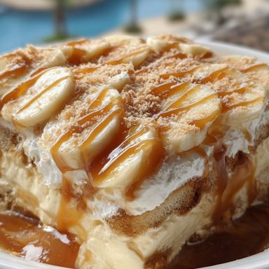 Caramel Banana Pudding Tiramisu