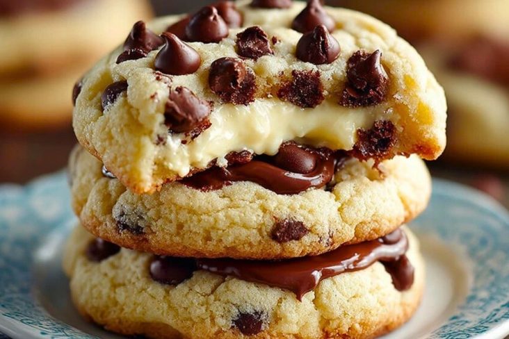 Chocolate Chip Cheesecake Cookies