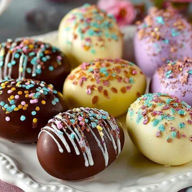 DIY Chocolate-Dipped Easter Eggs