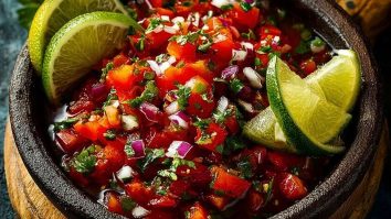 Fresh Pico de Gallo for Cinco de Mayo Tacos & Dips