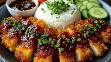 Fried Chicken Katsu with Panko - Golden & Crunchy Goodness