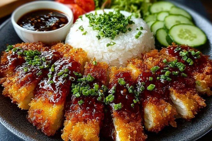 Fried Chicken Katsu with Panko - Golden & Crunchy Goodness