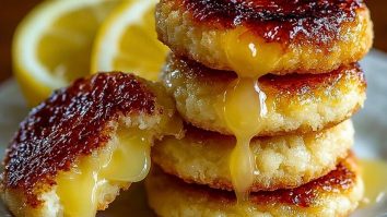 Gourmet Lemon Crème Brûlée Cookies