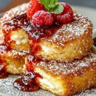 Jam Donut French Toast Rolls