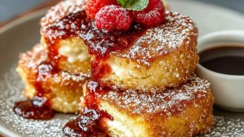 Jam Donut French Toast Rolls