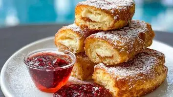 Jam Donut French Toast Rolls