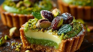 Mini Pistachio Tartlets
