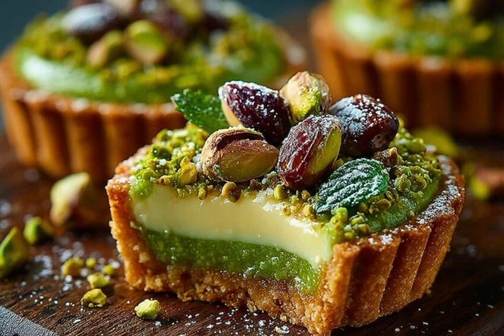 Mini Pistachio Tartlets