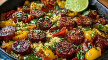 One-Pan Summer Sausage Skillet with Cajun Kick