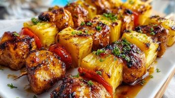 Pineapple Chicken Kabobs
