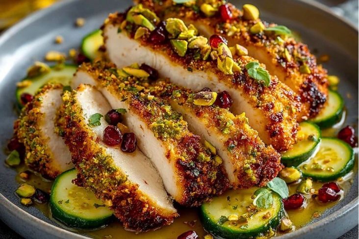 Pistachio Crusted Chicken Breast