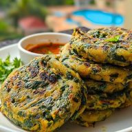 Spinach Puda