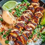 Chili Chicken Bowl with Coconut Lime Drizzle 1