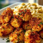 Easy Parmesan Crusted Chicken Bites Recipe 1