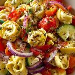 Garden Tortellini Pasta Salad 1