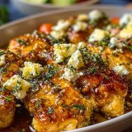Hot Honey Infused Feta Chicken