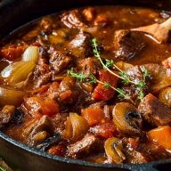 Beef & Mushroom Stew