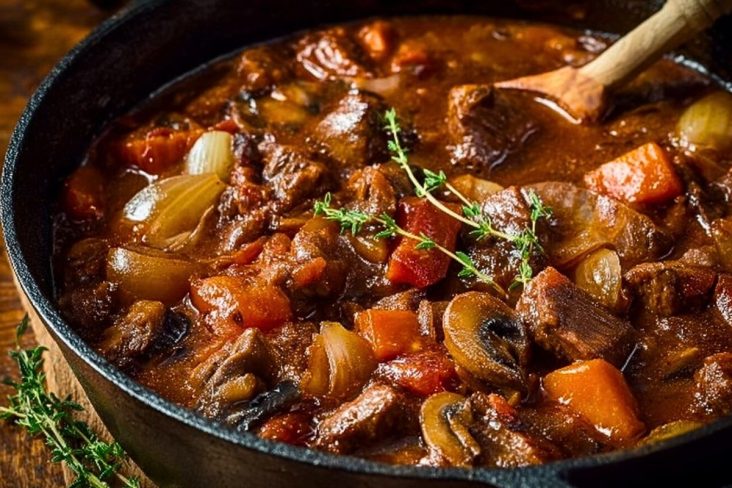 Beef & Mushroom Stew