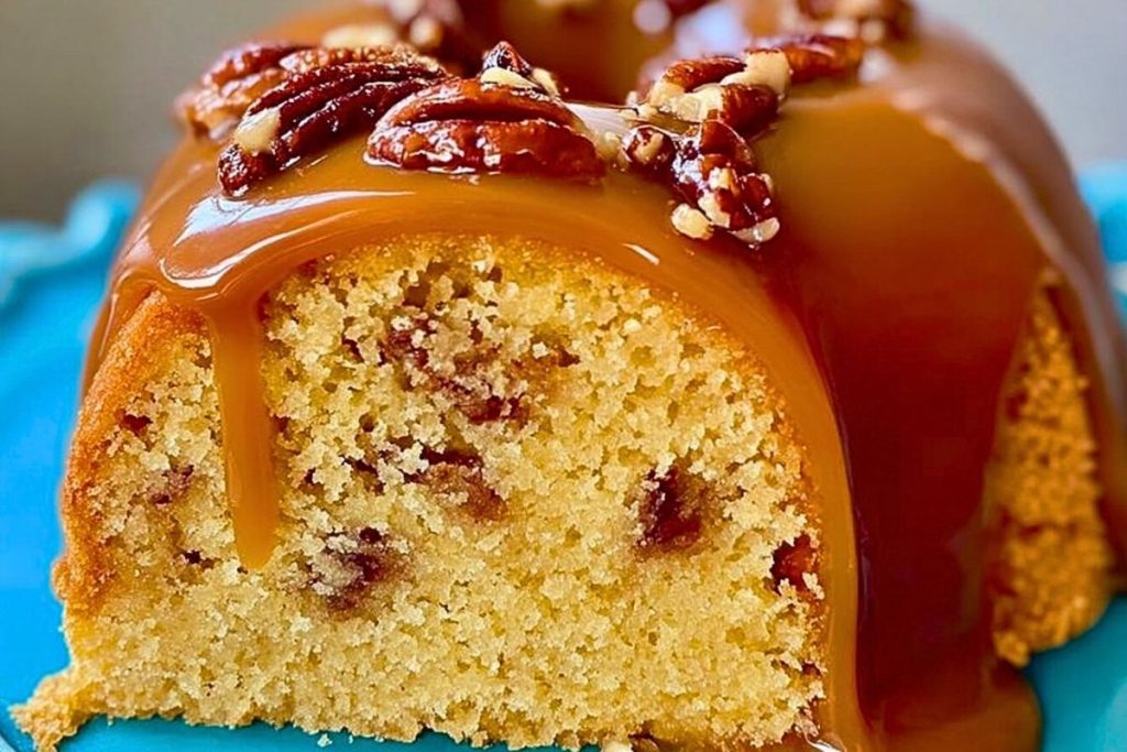 Brown Sugar Caramel Pound Cake Recipe