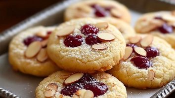 Cherry Almond Amish Sugar Cookies Recipe