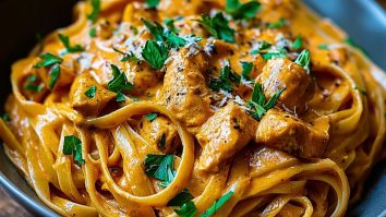 Cowboy Butter Chicken Linguine