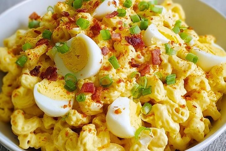 Deviled Egg Pasta Salad Recipe