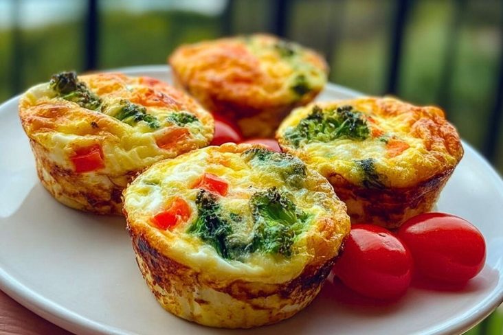 Egg White Muffins with Veggies