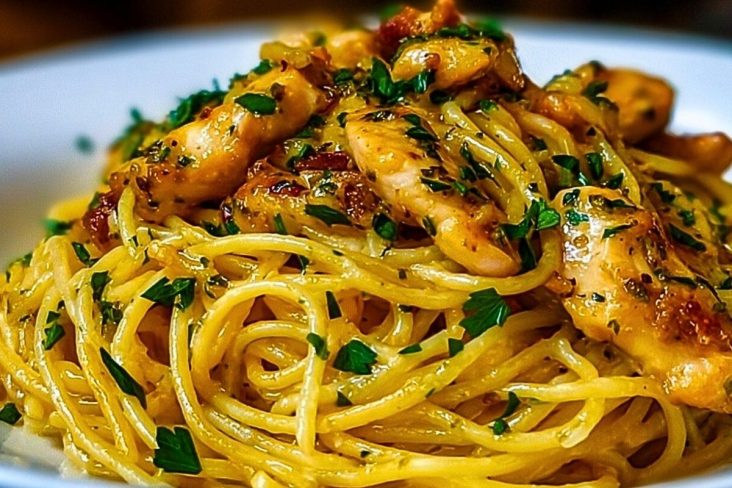 Monterey Chicken Spaghetti