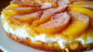 Peaches and Cream Cake Recipe