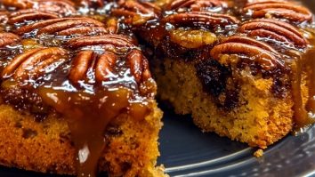 Pecan Upside Down Cake