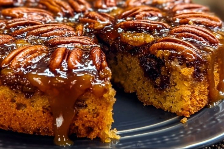 Pecan Upside Down Cake