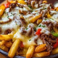 Philly Steak Cheese Fries