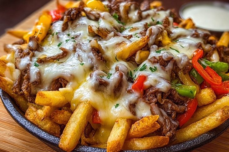 Philly Steak Cheese Fries