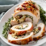 Best Christmas Stuffed Turkey Breast