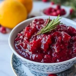 Blood Orange Cranberry Sauce