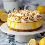 Lemon Curd Meringue Cheesecake Bliss