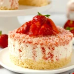 Strawberry Shortcake Cheesecake