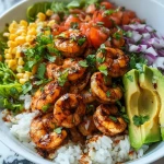 Spicy Shrimp Burrito Bowl