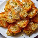 Crispy Parmesan Artichoke Hearts
