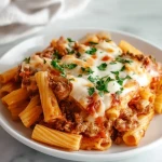 Italian Rigatoni Bake