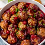 Quick Cranberry Meatballs