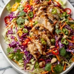 Crunchy Asian Sesame Chicken Salad
