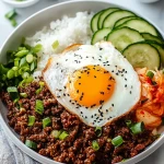 Korean Ground Beef Bowl