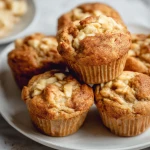 Healthy Apple Cinnamon Cottage Cheese Muffins That Actually Taste Good