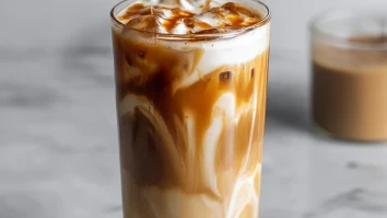 Caramel Coconut Cream Iced Coffee